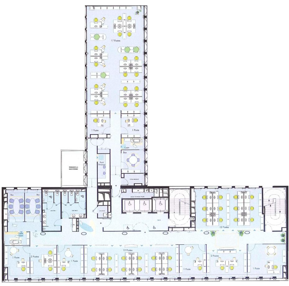 Bureau Paris 3291m² Location bureau Paris OLBUR2421937 10